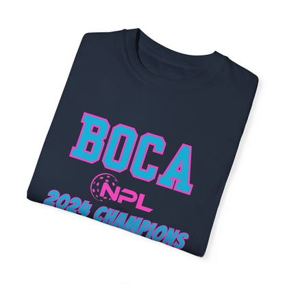 BOCA NPL ‘24 Champs Garment Dyed -Unisex Garment-Dyed T-shirt