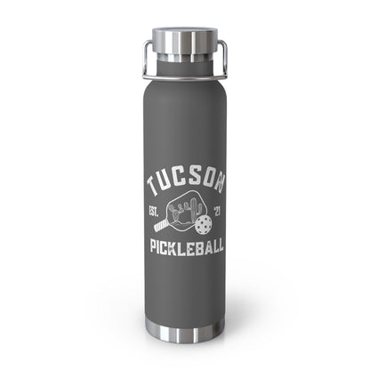 Tucson Pickleball - Copper Vacuum Insulated Bottle, 22oz