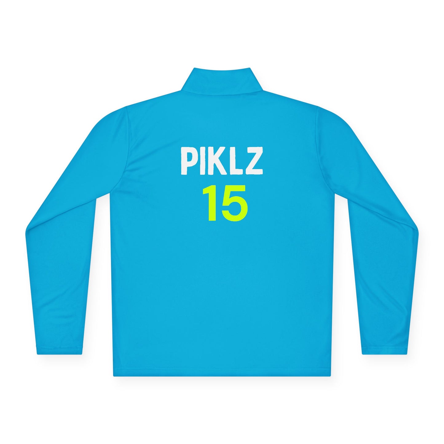 PICKLZ 15  Unisex SPF 40 Moisture Wicking Quarter-Zip Pullover - add your number in instructions