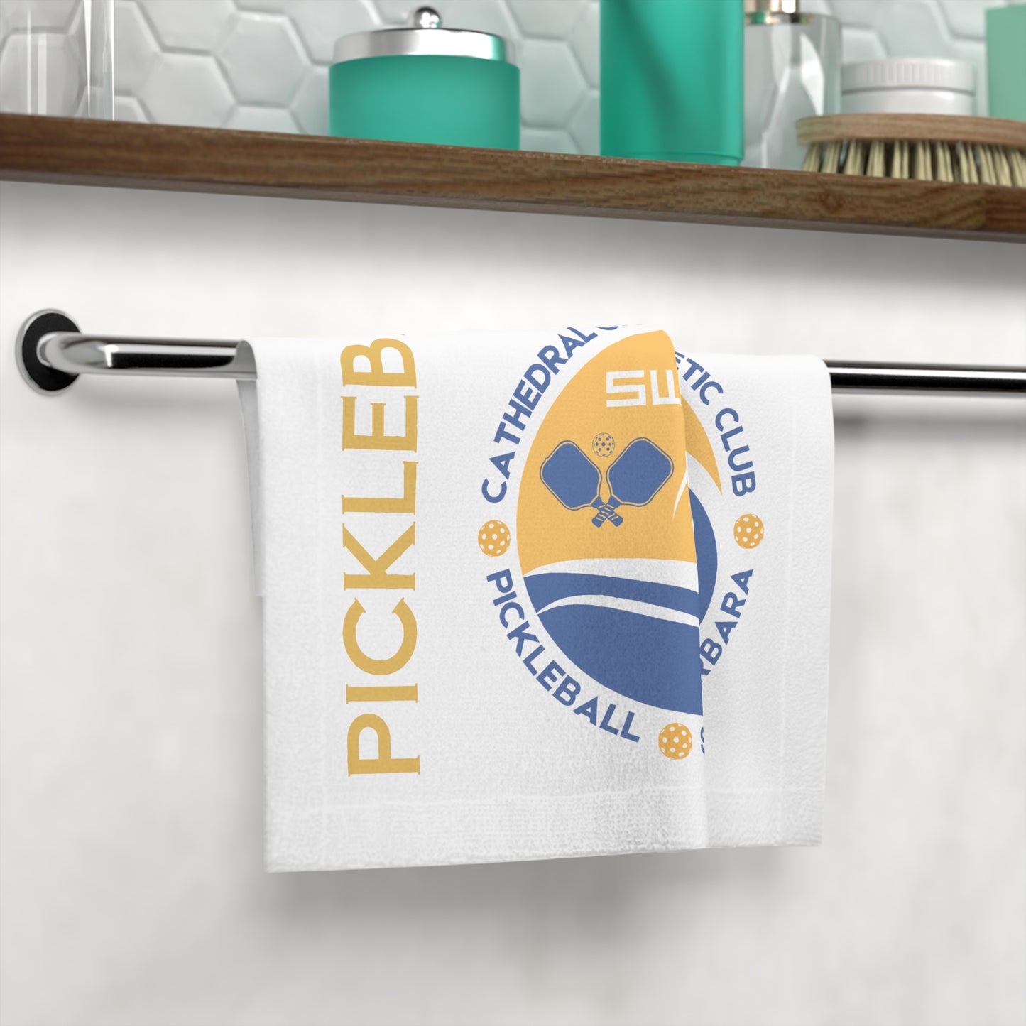 Cathedral Oaks SWELL - Customized Pickleball Face Towel - add your name!