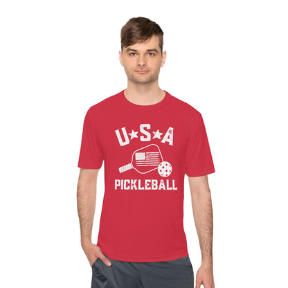 USA Pickleball - Unisex Moisture Wicking Tee