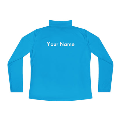 The Del Rays - SPF 40 Sport Tek Ladies Quarter-Zip (add name back only)