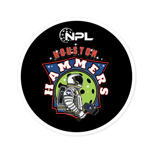 Houston Hammers  - NPL Round Stickers, Indoor\Outdoor