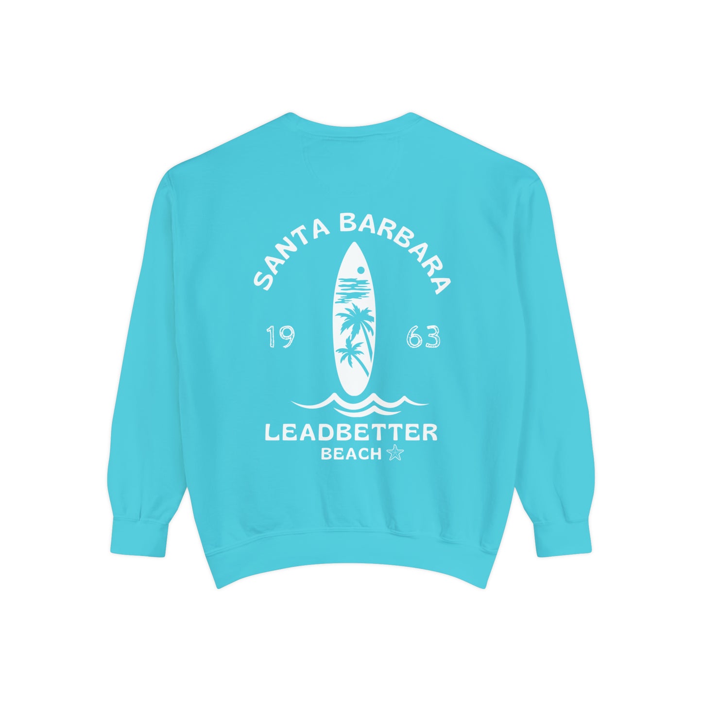 Santa Barbara Leadbetter Beach Crew - Comfort Colors