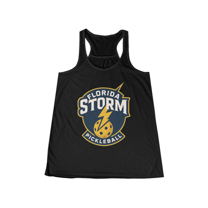 Florida Storm Bella Canvas Women's Flowy Racerback Tank - Add name -poly/cotton