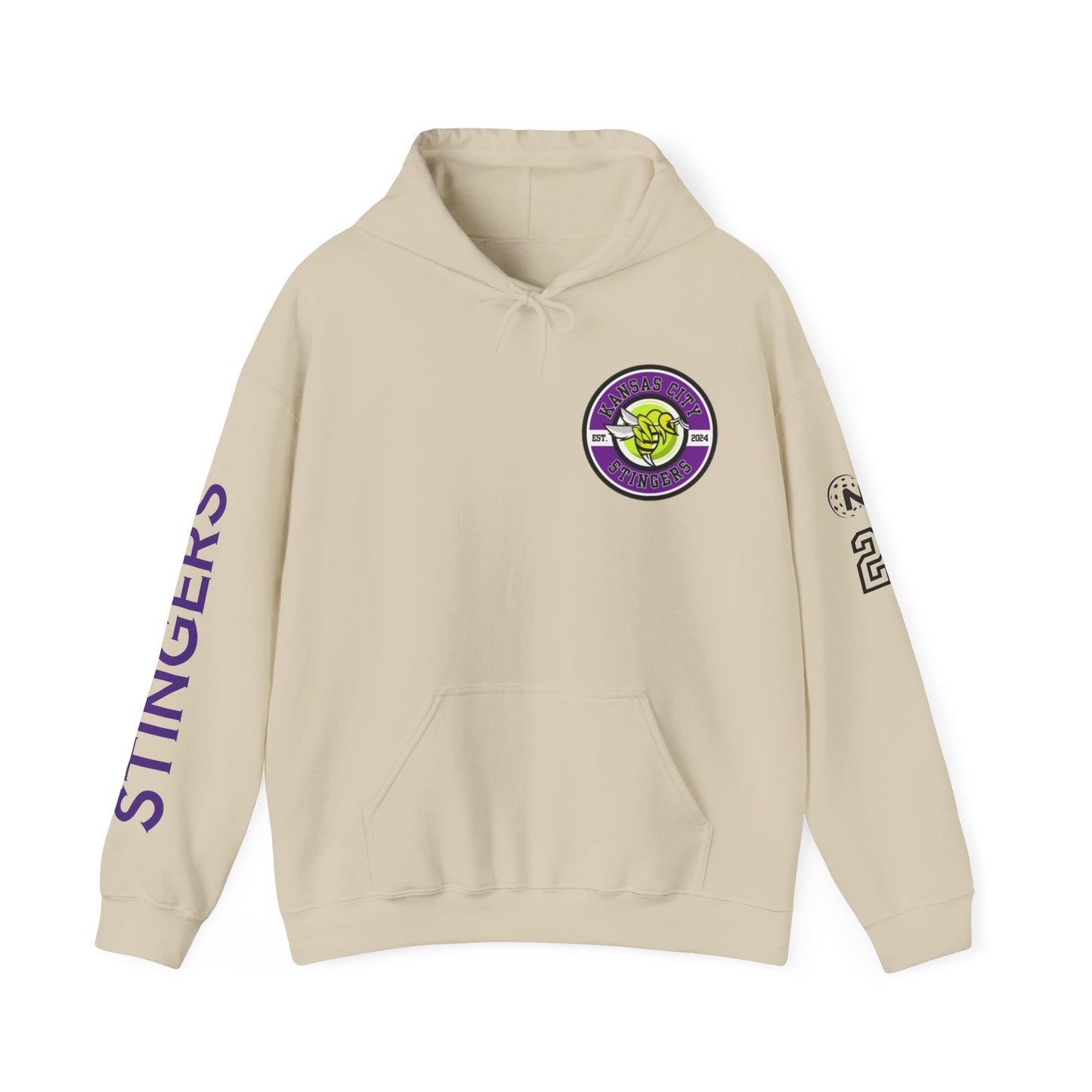 Kansas City Stingers - Customize Back - Unisex 50/50 Hoodie