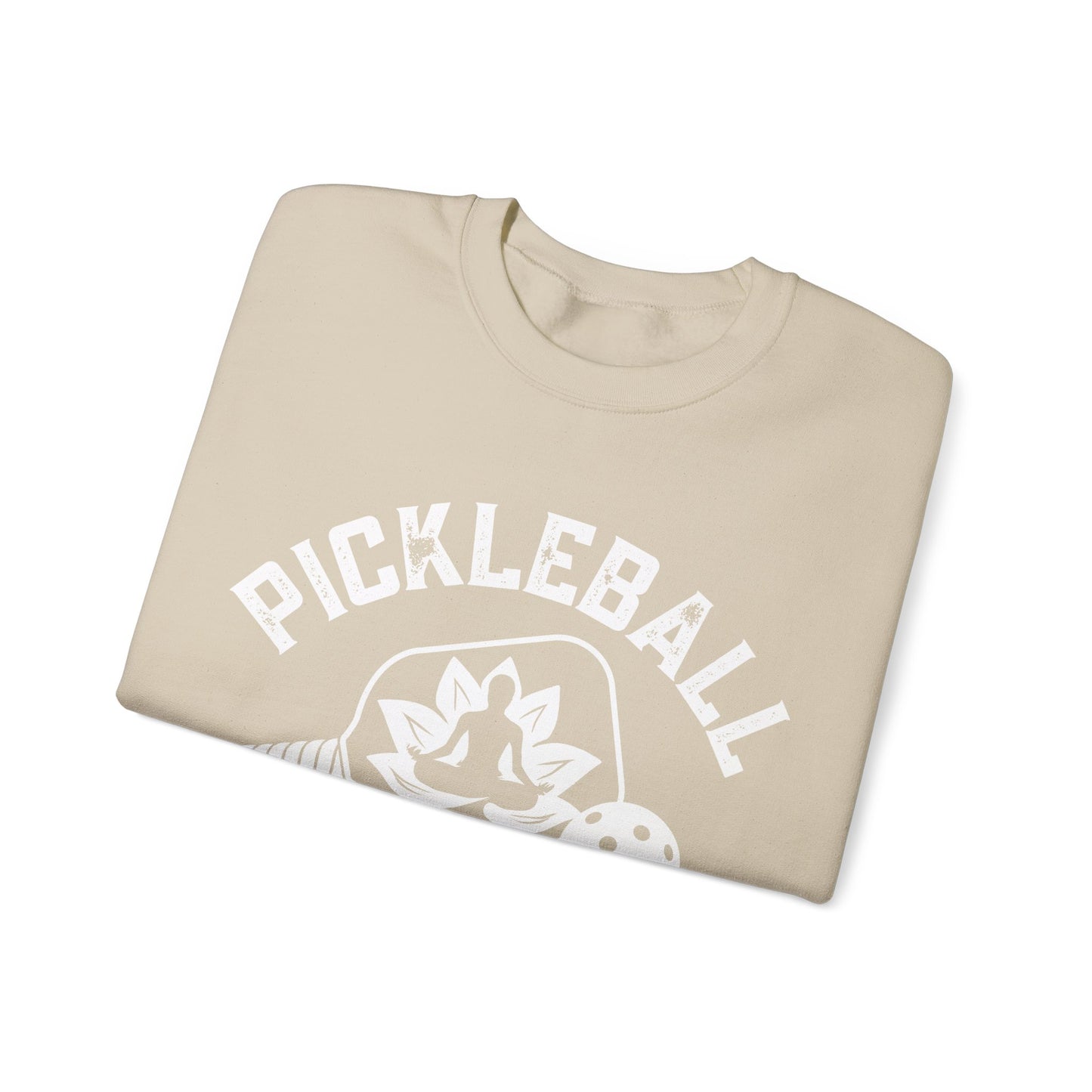 Pickleball Yogi Crew  - can customize sleeve & back as shown