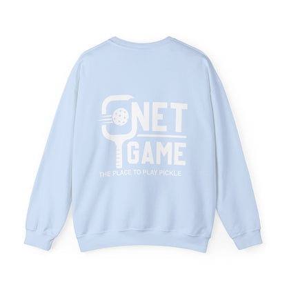 Net Game Crew - 2 sided logo in white