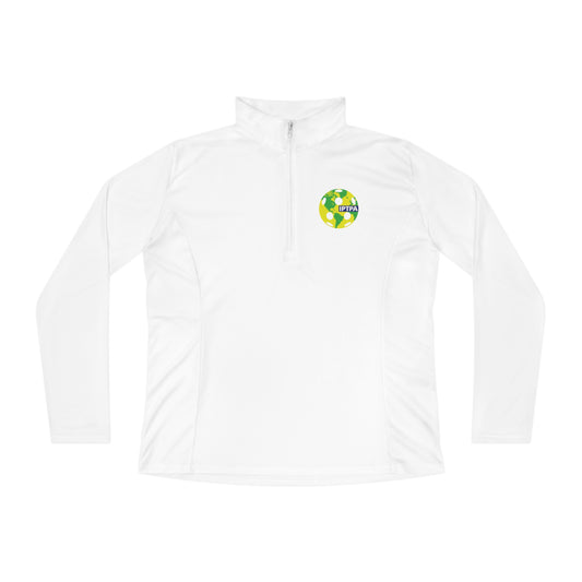 Alicia Ladies Moisture Wicking, SPF 40 - Quarter-Zip (customize name)