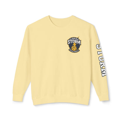Florida Storm Unisex Extra Lightweight 100% Cotton Crew - Add Name