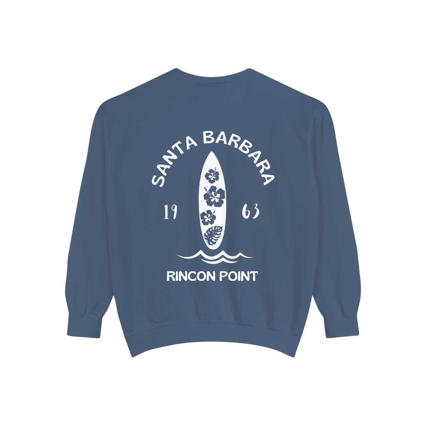 Santa Barbara Rincon Beach -Crew Sweatshirt - Comfort Colors