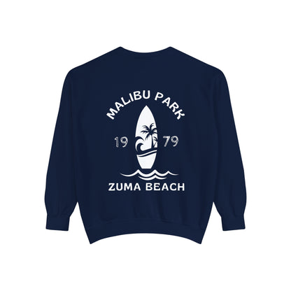 Malibu Park Zuma Beach Crew Comfort Colors - 1979