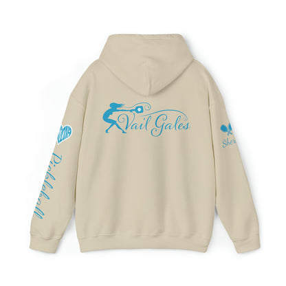 Vail Gales Pickleball - Script Hoodie Unisex - Customize sleeve