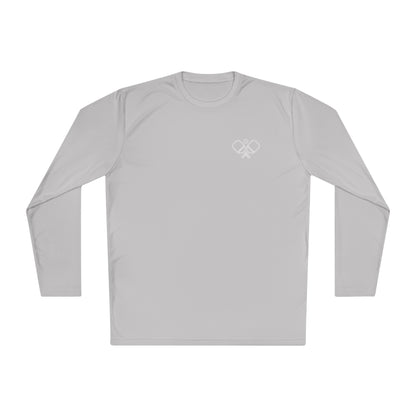 Hooked on Pickleball, Sunshine & Sushi- Unisex moisture wicking  Lightweight Long Sleeve Tee spf 40
