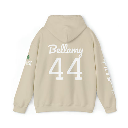 OKC Punishers Hoodie w/ Stars Green Letters - customize sleeve & back