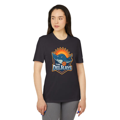 The Del Rays  ADIDAS Unisex Sport SPF 50 Performance T- Add name