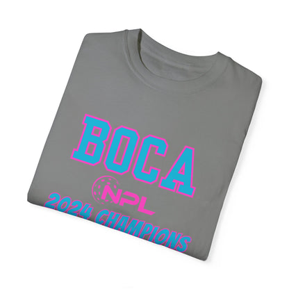 BOCA NPL ‘24 Champs Garment Dyed -Unisex Garment-Dyed T-shirt