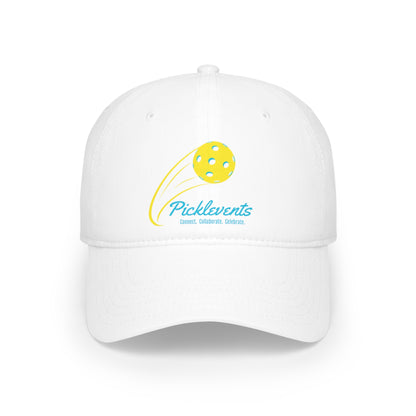 PICKLEVENTS - Low Profile Baseball Cap