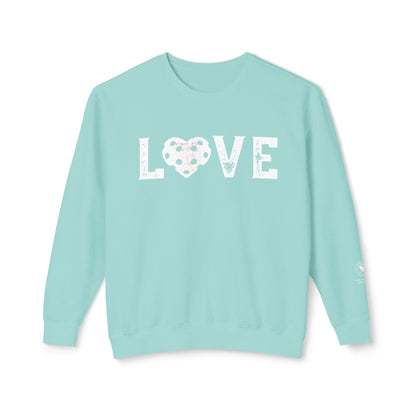 LOVE - customize sleeve Garment Syed Unisex Lightweight Crew