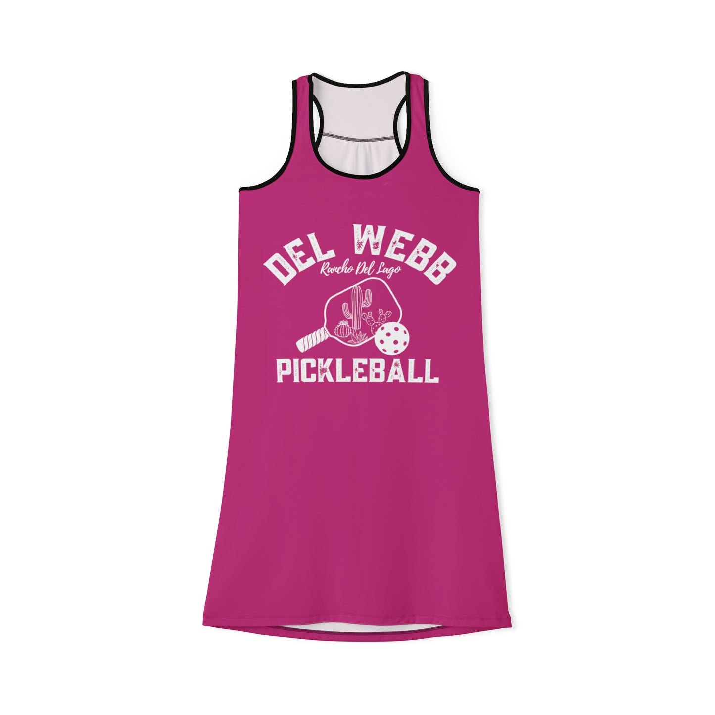 Del Web Pickleball -Women's Racerback Dress