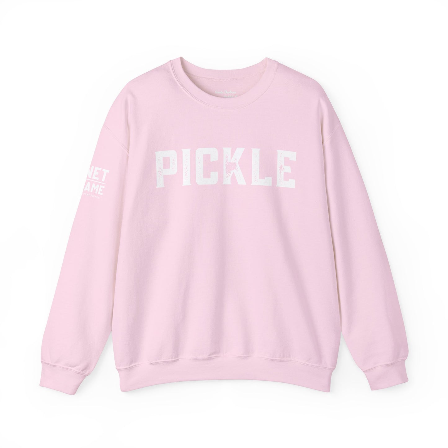 PICKLE Crew. Small Net Game logo on sleeve