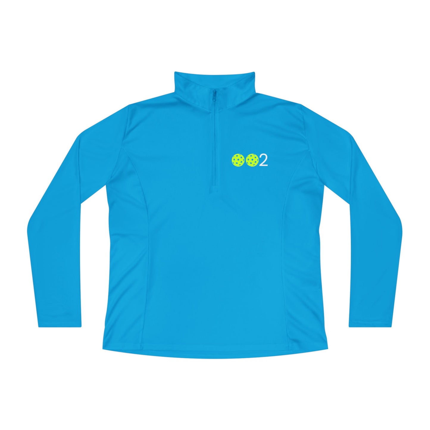 PICKLZ Ladies Quarter-Zip Pullover - add your number in instructions