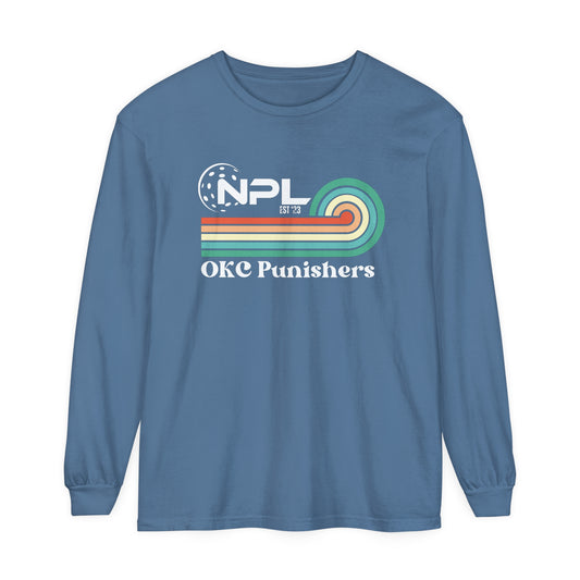 Stroble OKC Retro Garment-dyed Long Sleeve T-Shirt