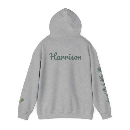 Harrison Kosher Pickleball Hoodie - Unisex Heavy Blend™ GREEN print