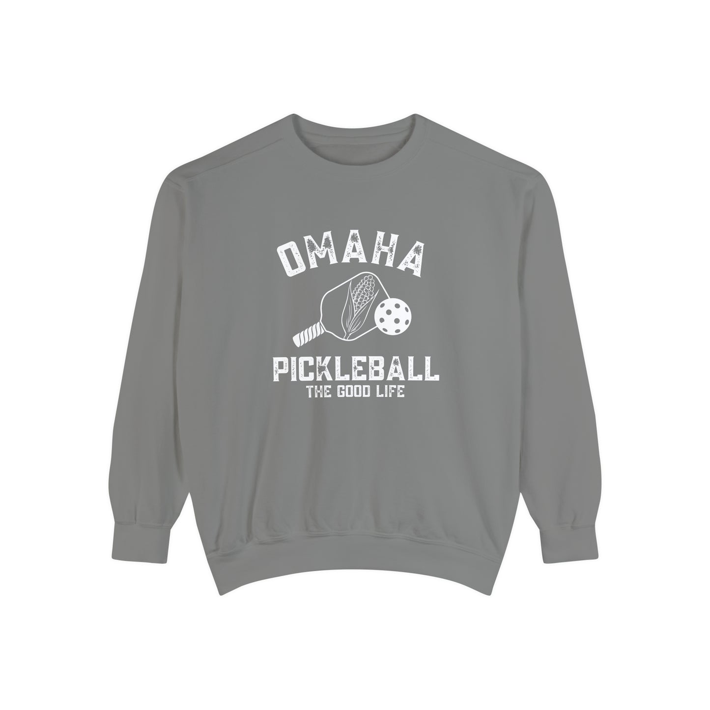 Omaha Pickleball Crew Sweatshirts - Comfort Colors