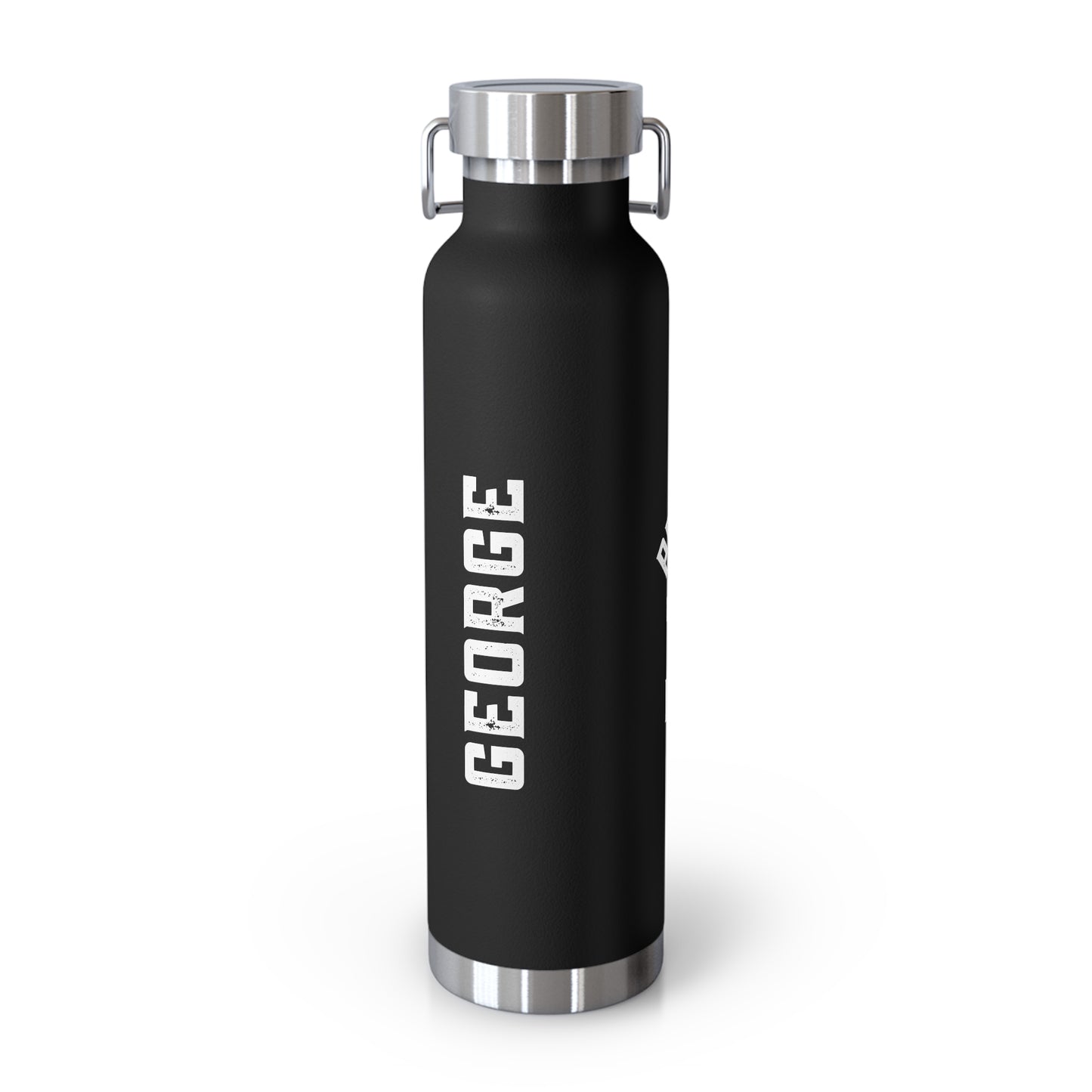 Professor & Pt - George name - Copper Vacuum Insulated Bottle, 22oz