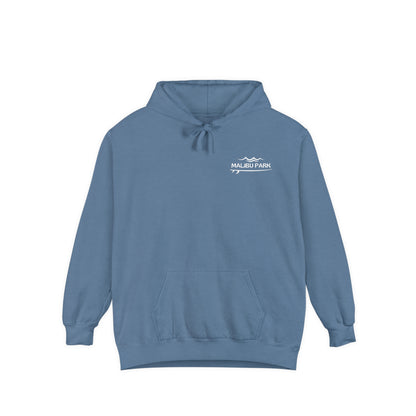 Malibu Park - Zuma Beach Hoodie (Hibiscus Version) - Comfort Colors