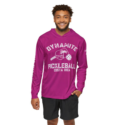 Pura Vida Dynamite Pickleball Moisture Wicking SPF 50 Unisex Sports Hoodie - customize sleeves and back