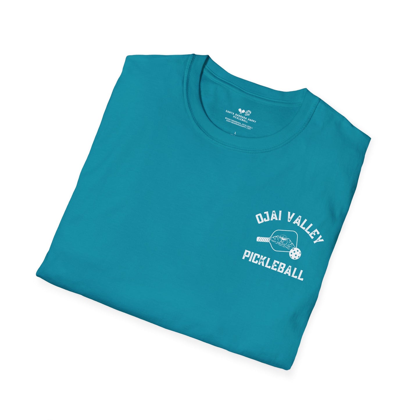 Ojai Valley Pickleball  - Men’s Softstyle T-Shirt
