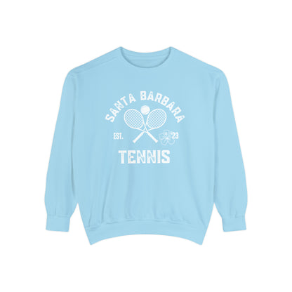 Santa Barbara Tennis - Crew - Comfort Colors - Unisex Garment-Dyed Sweatshirt