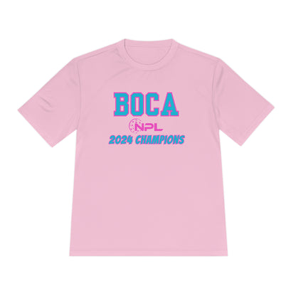 BOCA NPL ‘24 Championship - Unisex SPF 40 Moisture Wicking Tee