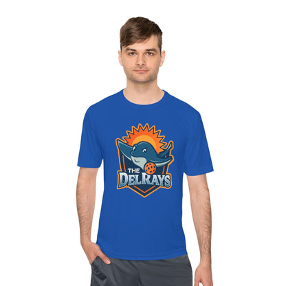 The Del Rays Sport Tek Men’s SPF 40 Moisture Wicking T - Add name