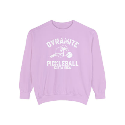 Dynamite Pickleball -Pura Vida - Costa Rica - Unisex Garment-Dyed Crew