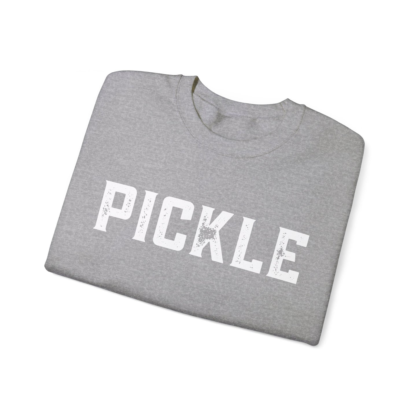 PICKLE w/ Denver Iconics in script - custom Crew  - personalize sleeve and or back