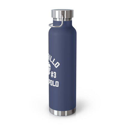 Nanette Camarillo Waterpolo Copper Vacuum Insulated Bottle, 22oz. Add name in notes