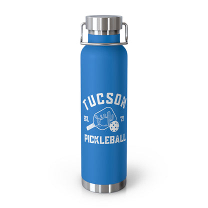 Tucson Pickleball - Copper Vacuum Insulated Bottle, 22oz