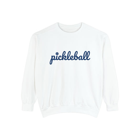 New Pickleball Script w/ Ball - Unisex Garment Dyed, Comfort Colors