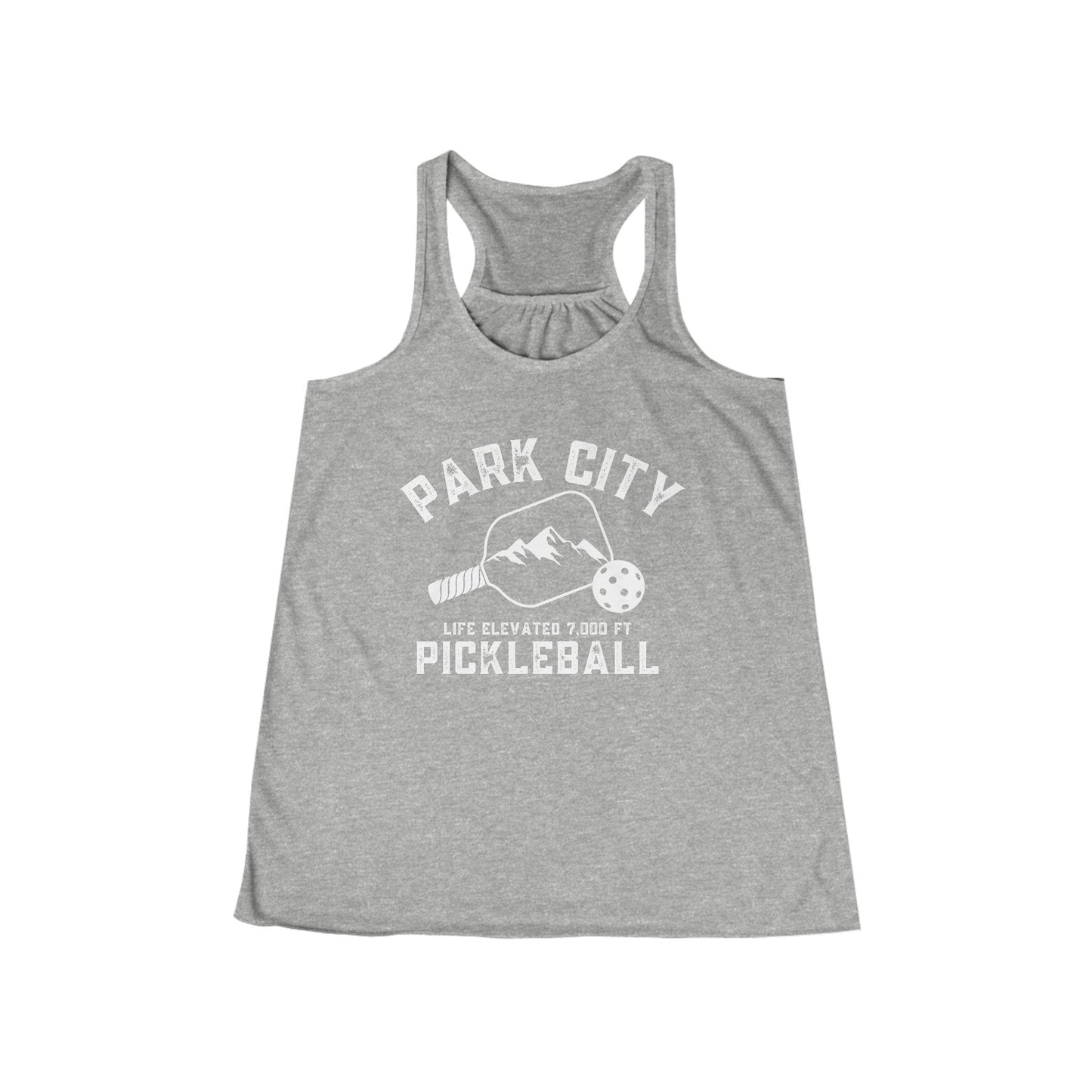 Donna Park City Pickleball - Women's Flowy Racerback Tank