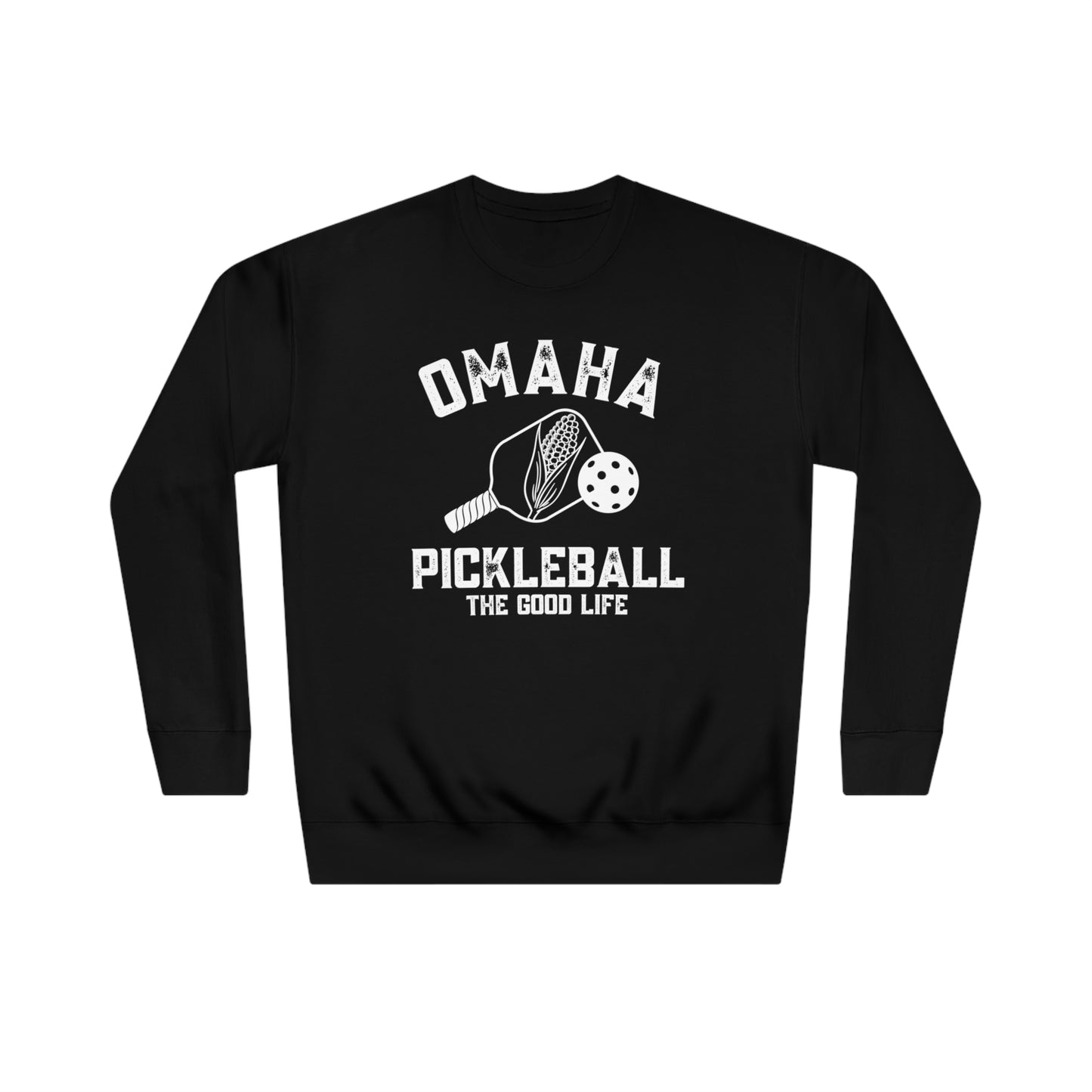 Omaha Pickleball- Unisex Crew Sweatshirt - collegiate colors