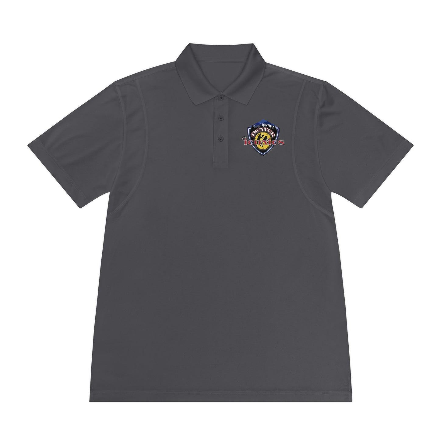 Denver Iconics NPL Team Men's Moisture Wicking, Sport Polo Shirt