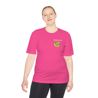 IPTPA Teaching Pro Unisex SPF 40,Moisture Wicking Tee (can add name front or back)