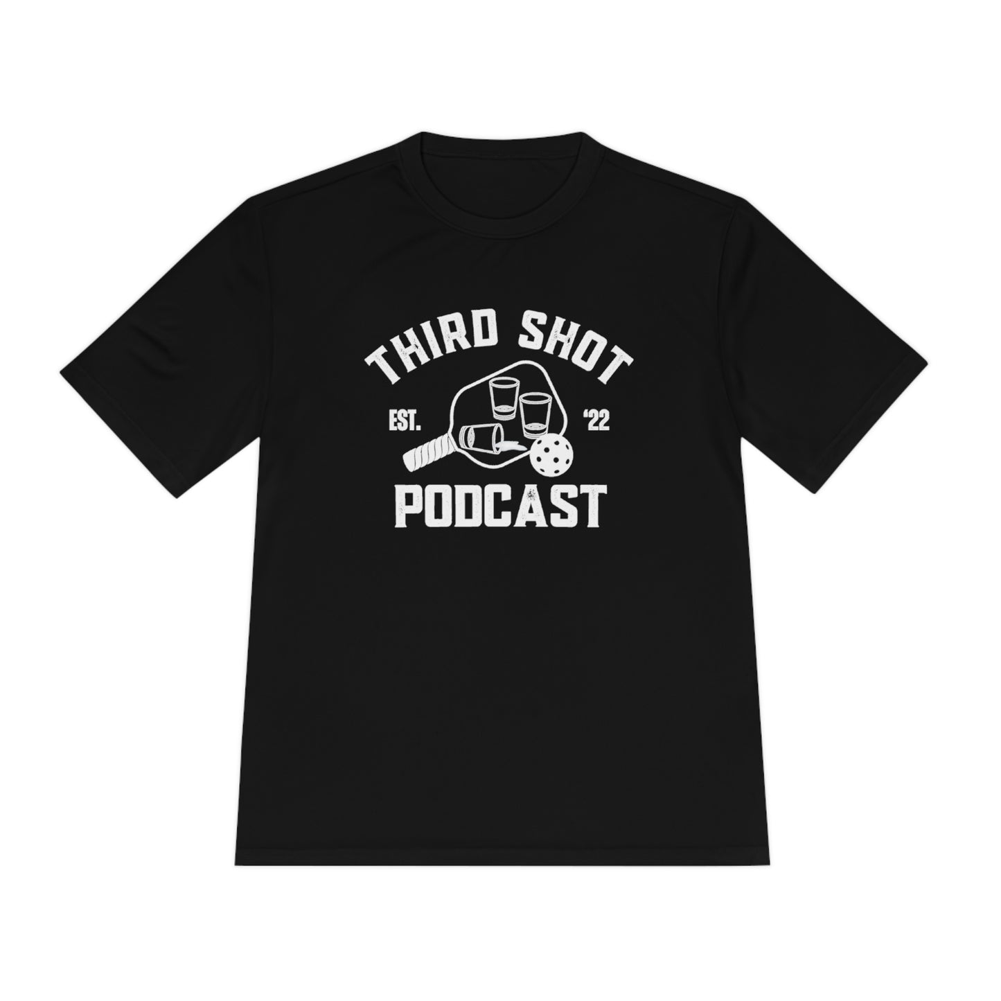 Third Shot Podcast - Men’s/Unisex Moisture Wicking Tee (run large)