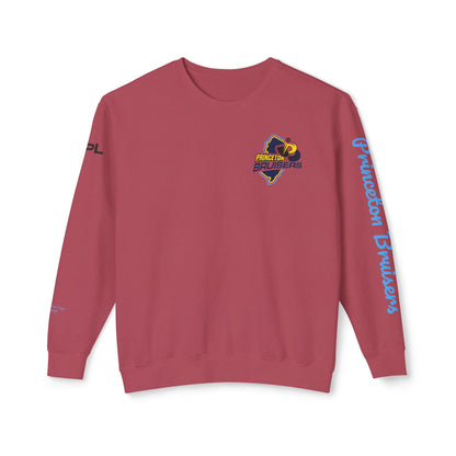 Princeton Bruisers Garment Dyed Customized Beach Crew. Customize back