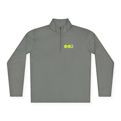 PICKLZ 15  Unisex SPF 40 Moisture Wicking Quarter-Zip Pullover - add your number in instructions