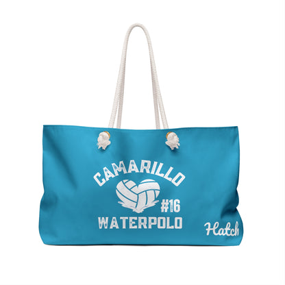 Camarillo Waterpolo Bag - Customize athlete’s # and name - add in notes