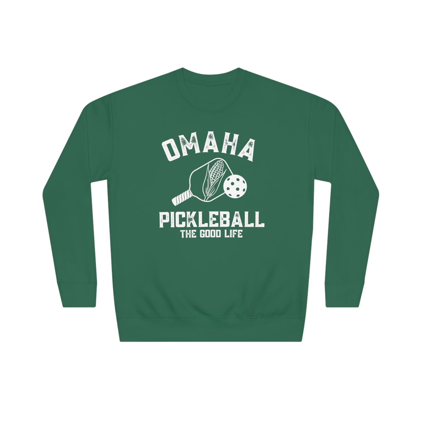 Omaha Pickleball- Unisex Crew Sweatshirt - collegiate colors